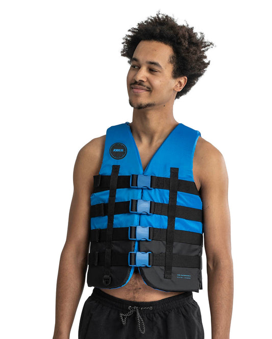 Jobe 4 Buckle Life Vest Buoyancy Aid - Blue