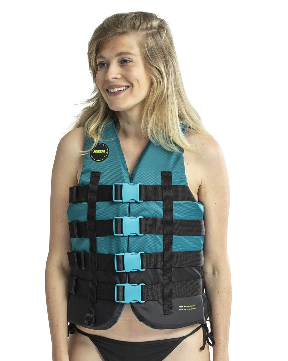 Jobe 4 Buckle Life Vest Buoyancy Aid- Teal